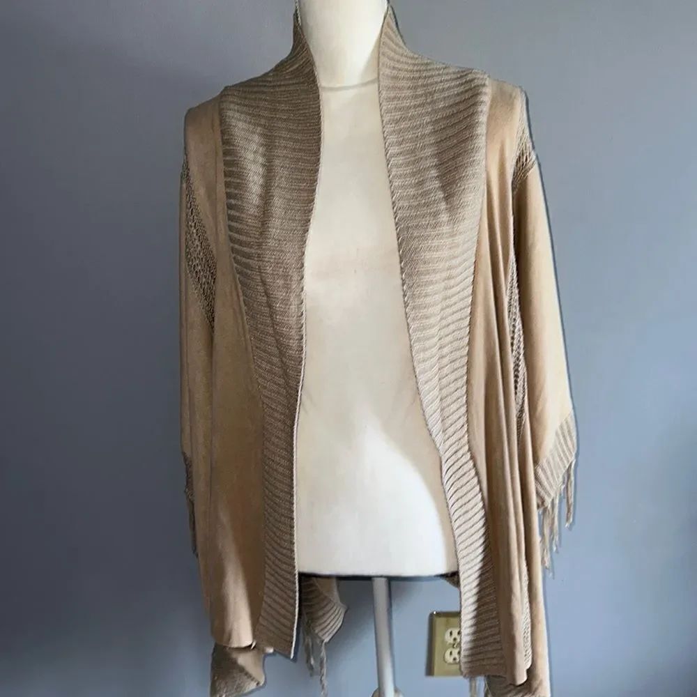 Chicos Bohemian Fringe Wrap!